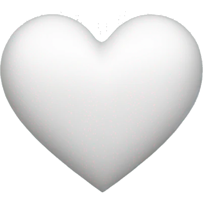 white heart emoji
