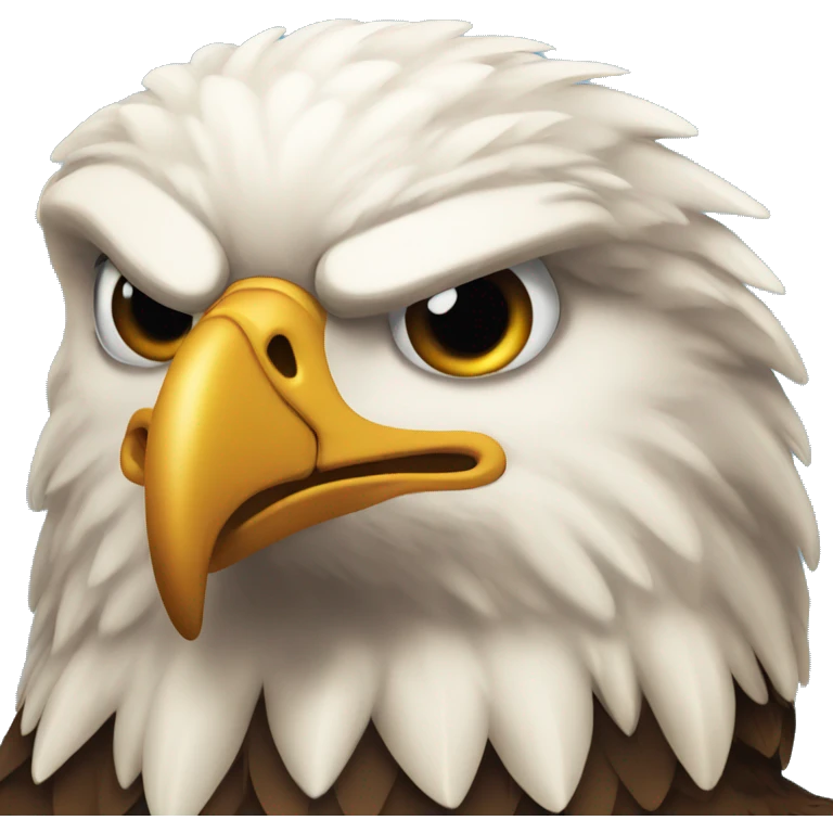 Eagle that’s winking emoji