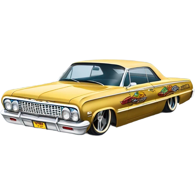 1964 impala low rider  emoji