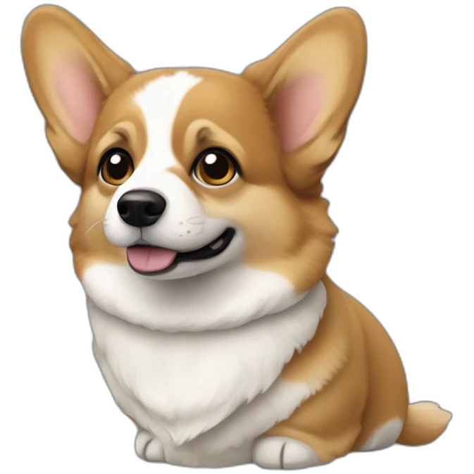 corgi leia organa emoji