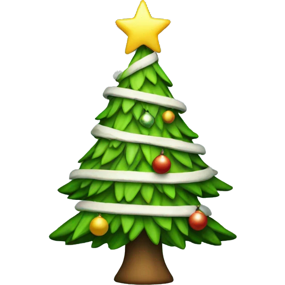 Christmas tree emoji