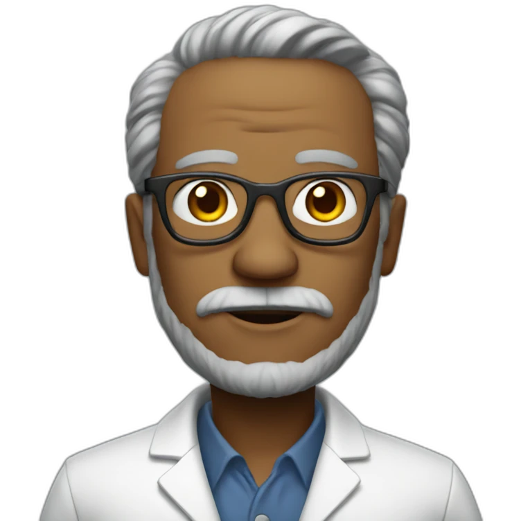 Professor from the series La Casa Robot emoji