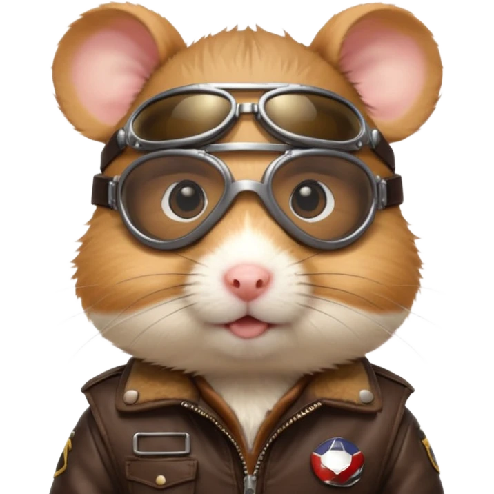 pilot hamster emoji