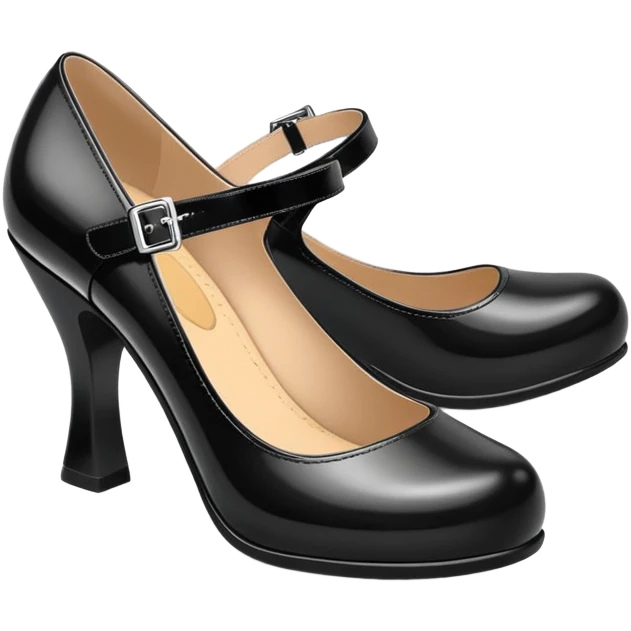 Mary Jane shoes emoji
