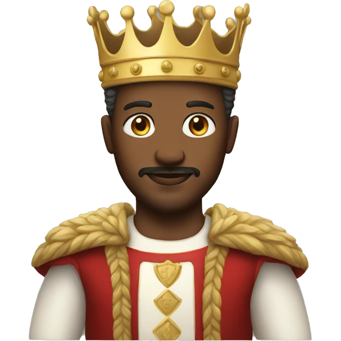 white short king emoji