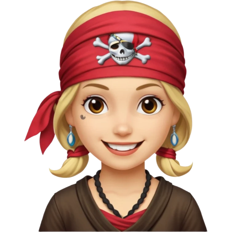 Une Princesse Pirates rebelles emoji