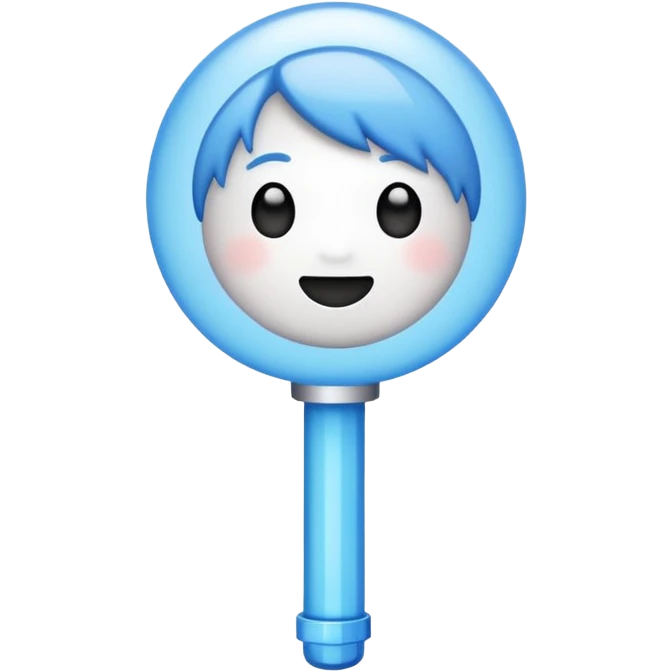 Emoji que represente la burbuja del lightstick del grupo de kpop Straykids  emoji