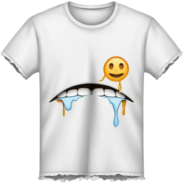 splitted tshirt emoji