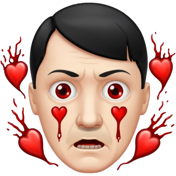 Hitler heart emoji