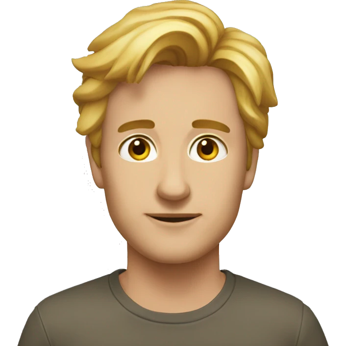 Деньги собюирает человек  emoji