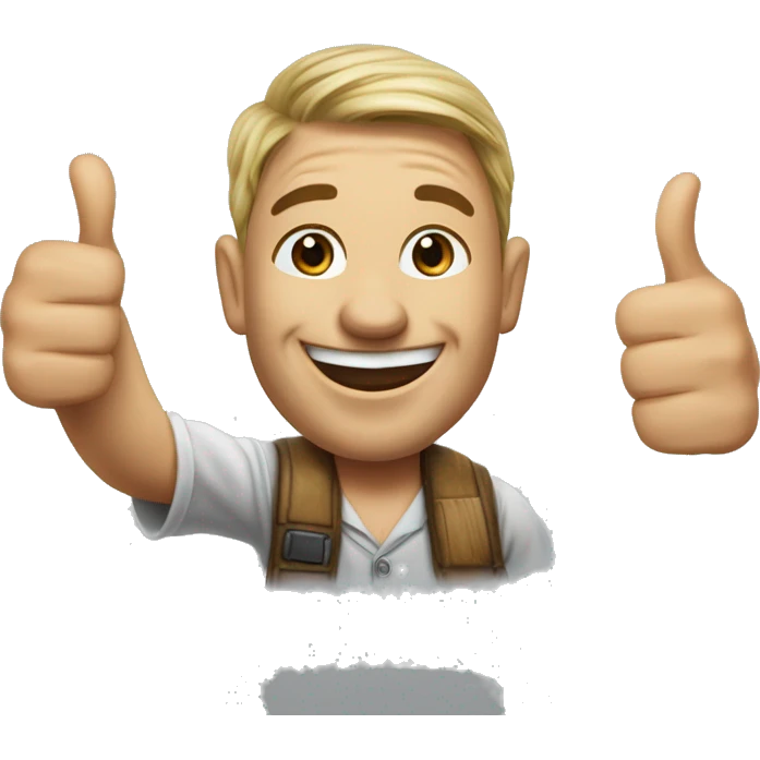 photorealisticHaaland Norway thumbs up emoji