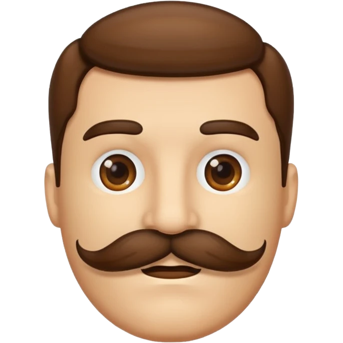 mustache emoji