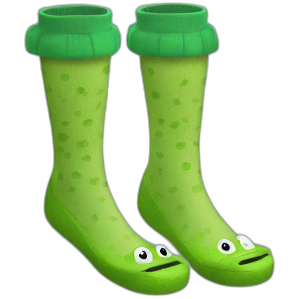 crocs socks emoji