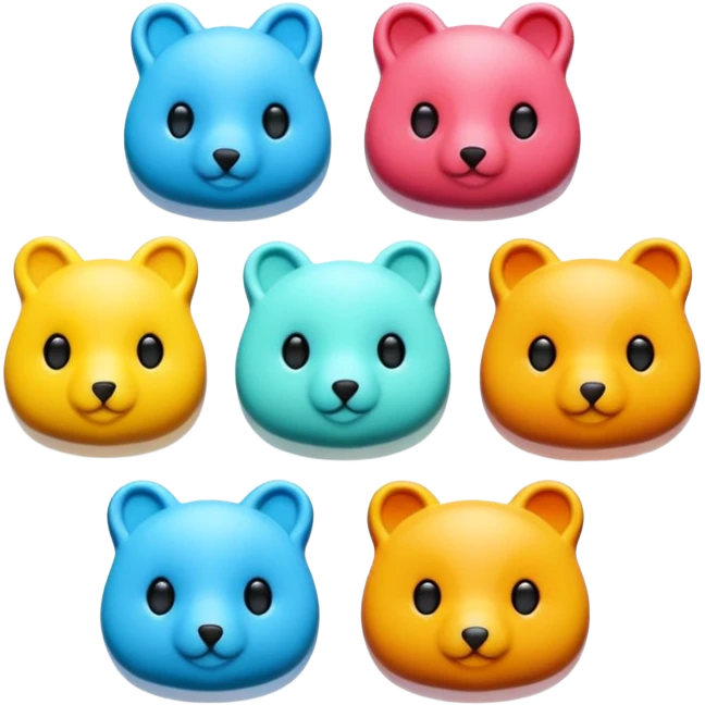 animal shaped soap emoji