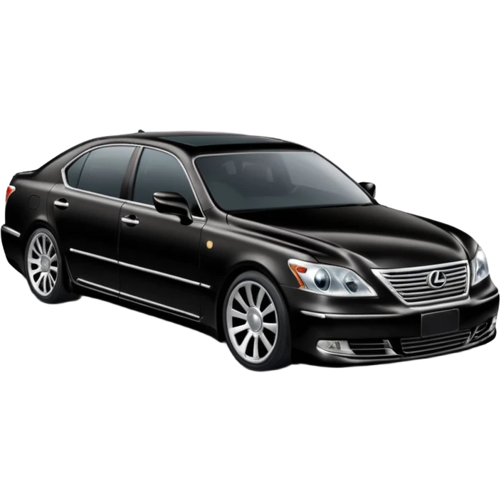 lexus ls430 2006 modified with black paint  emoji