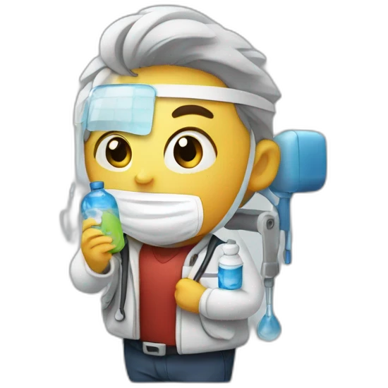 2 vaccines 1 day emoji