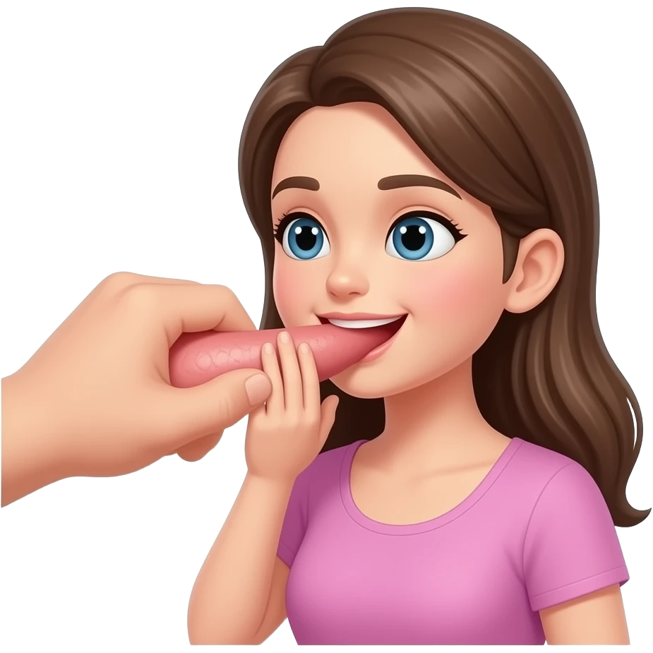 Show me a penis going into a girl emoji