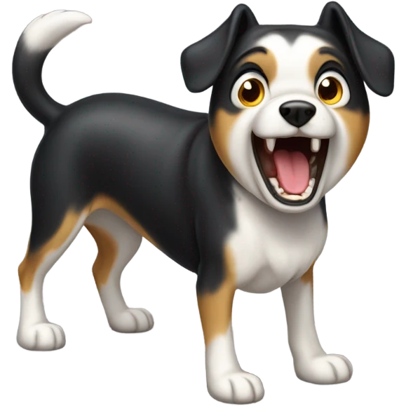 Barking dog emoji
