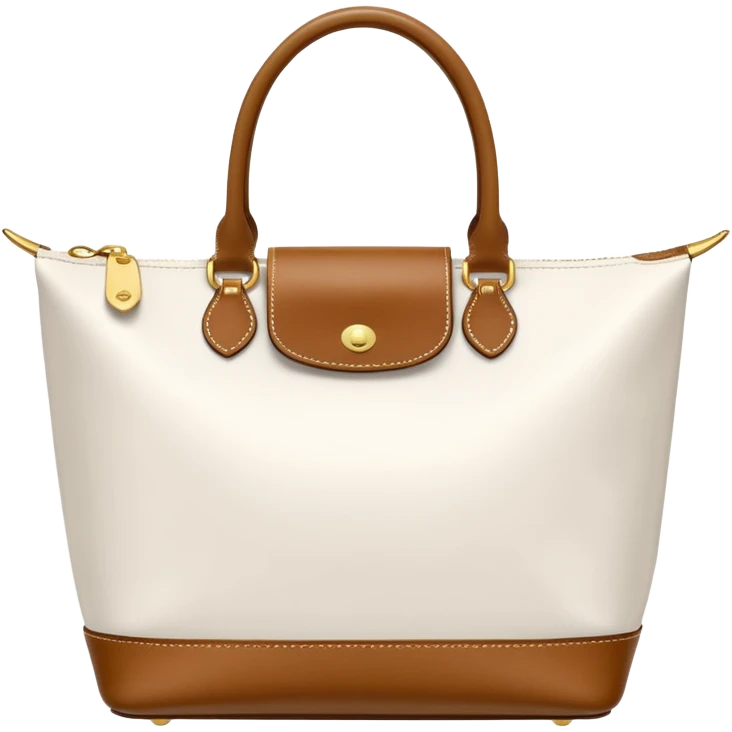 white long champ bag emoji
