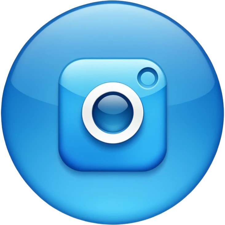  تیک آبی اینستا emoji