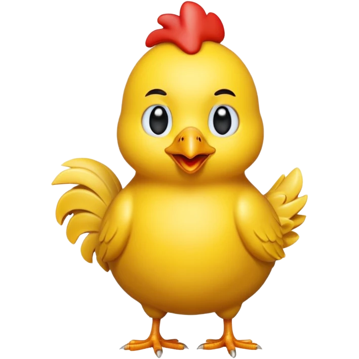 chicken 3d imoji transparen  emoji