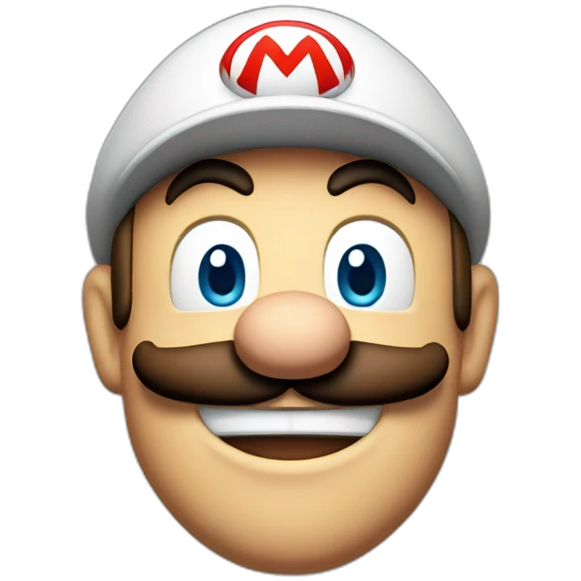 mario face emoji