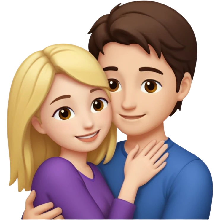 intimate moment between lovers emoji
