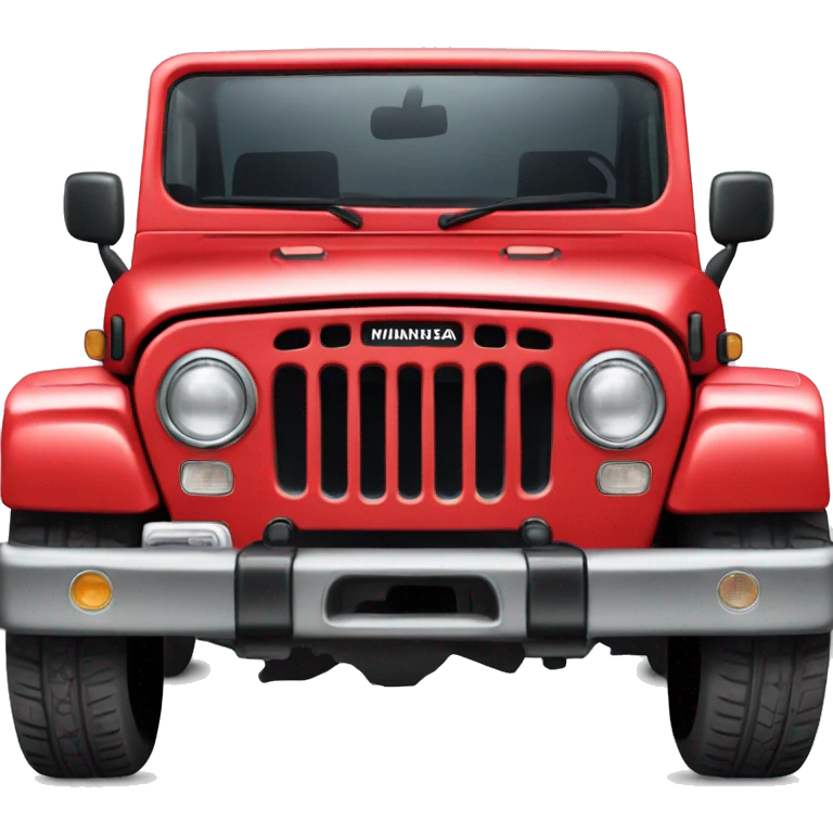 mahindra thar car emoji