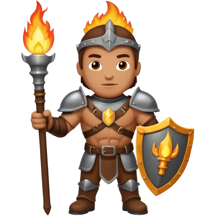Castle Torch Guard emoji