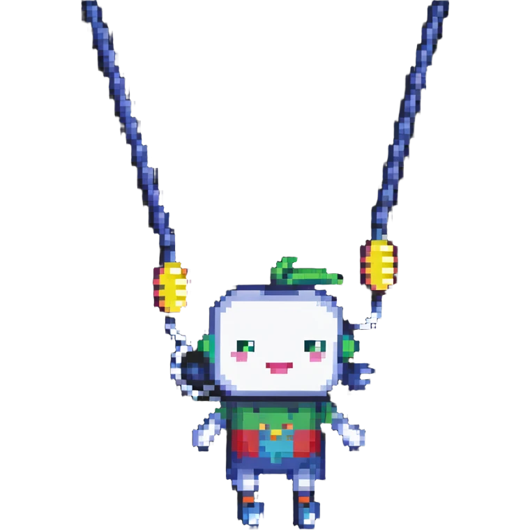 character jumping rope emoji