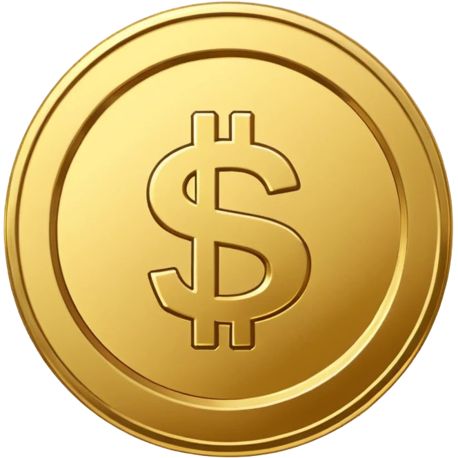 money bonus icon for site navigation.  emoji