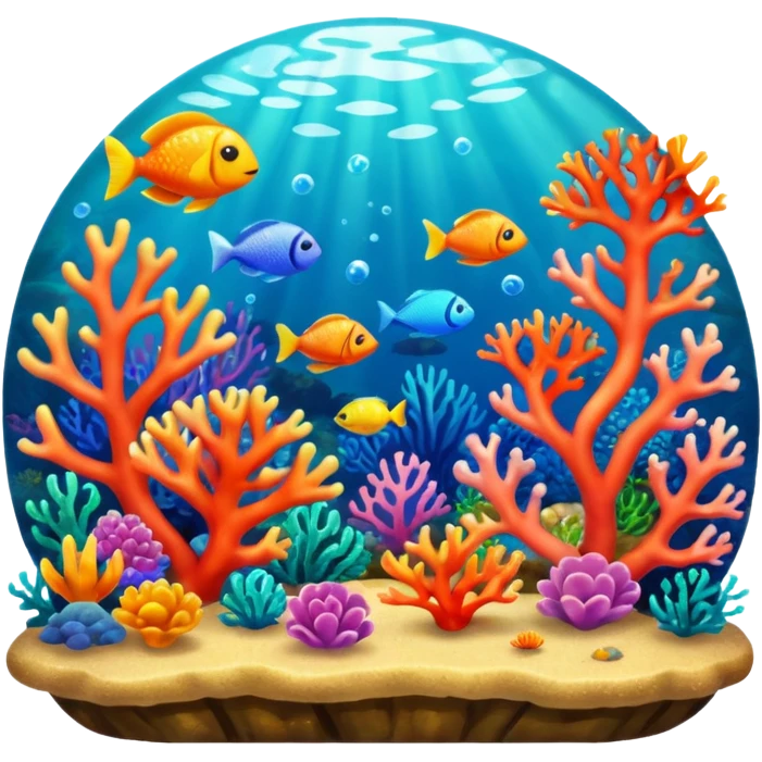 Coral Reef Treasure emoji