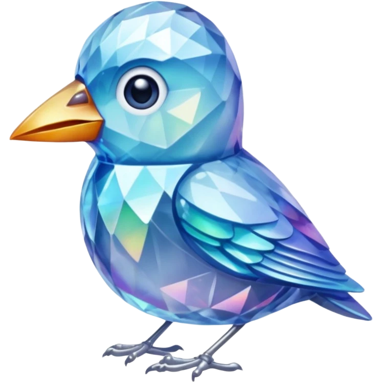 Crystal Bird  emoji