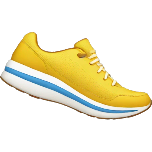 running shoes with wind effect emoji