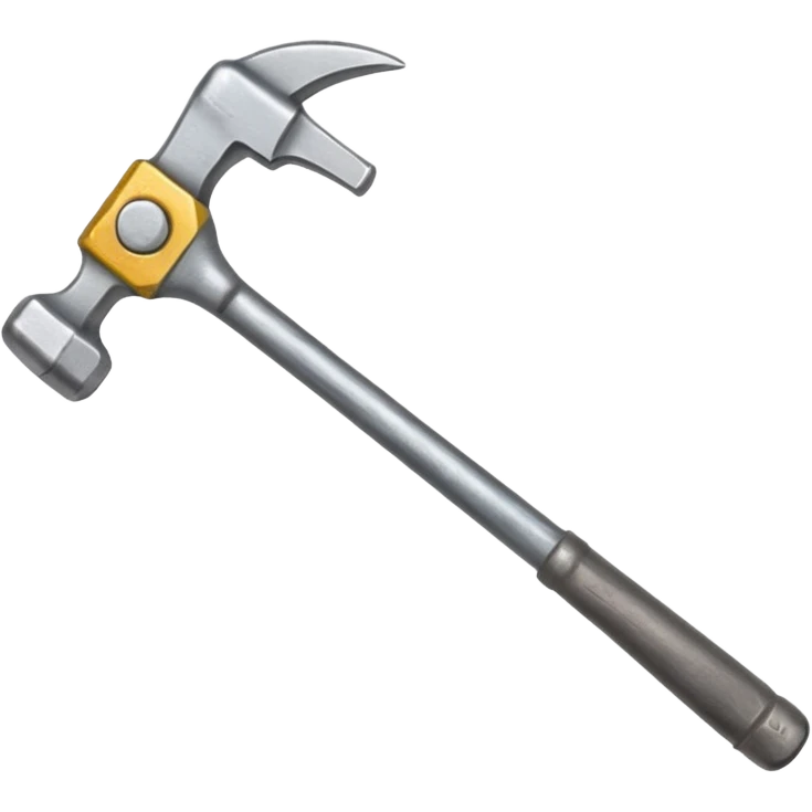grey spanner tool and hammer emoji