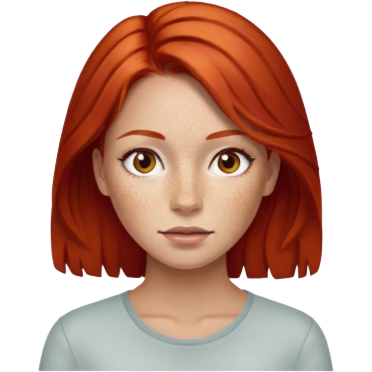 ogeti rossa femine emoji