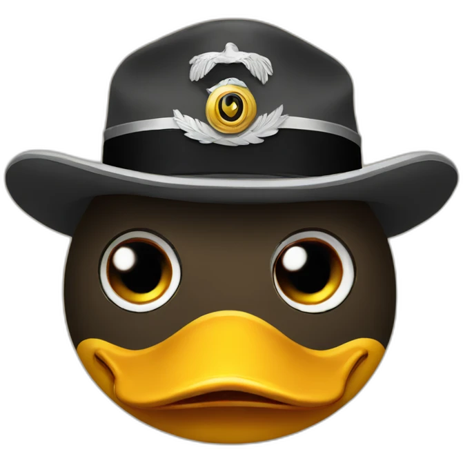 Duck hitler emoji