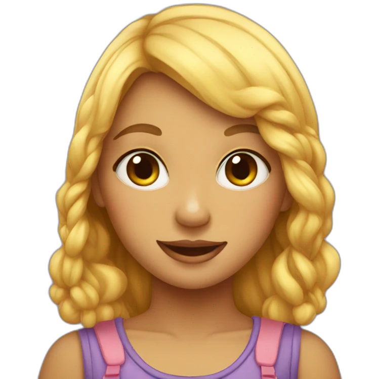 Butterfly girl emoji