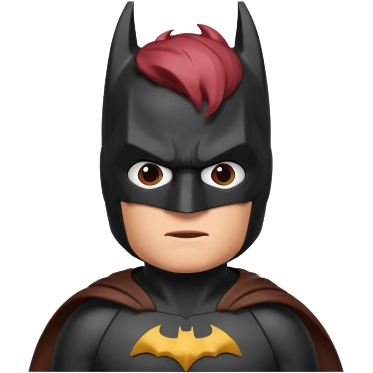 Batman Roblox Bacon emoji