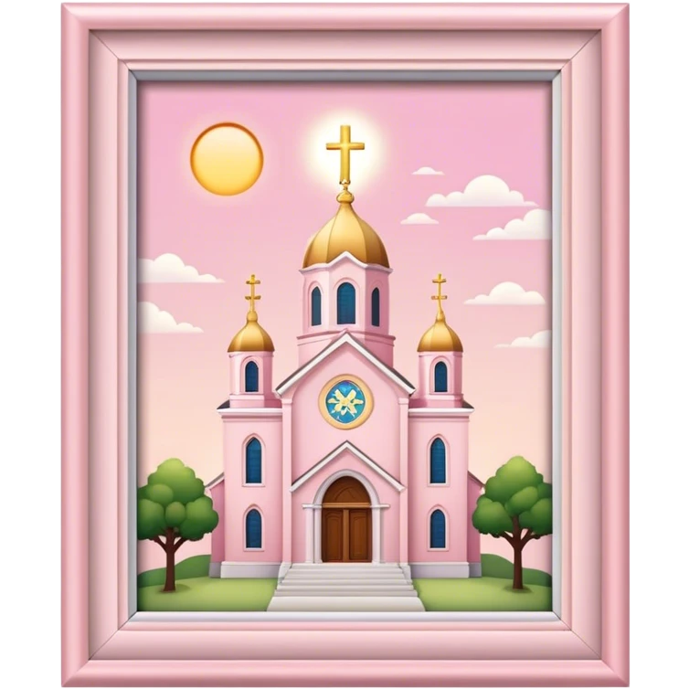 light pink holy church emoji
