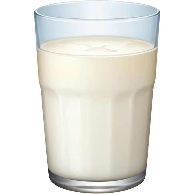 Glass of milk emoji