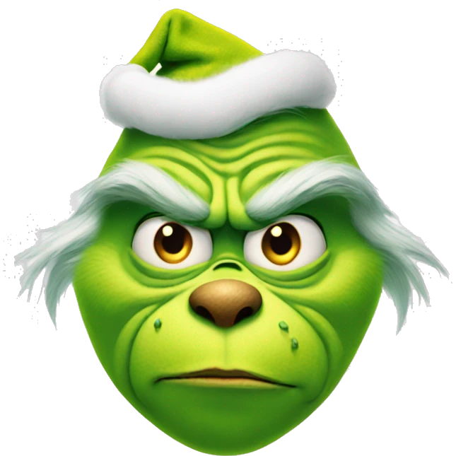 The Grinch emoji