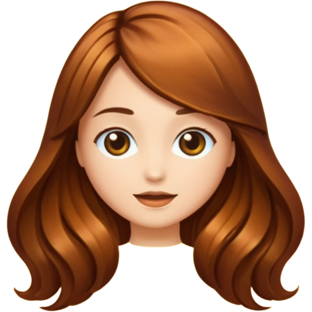 Healthy hair emoji