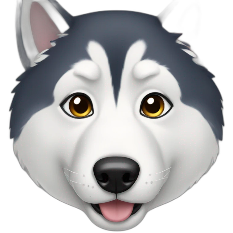 husky emoji