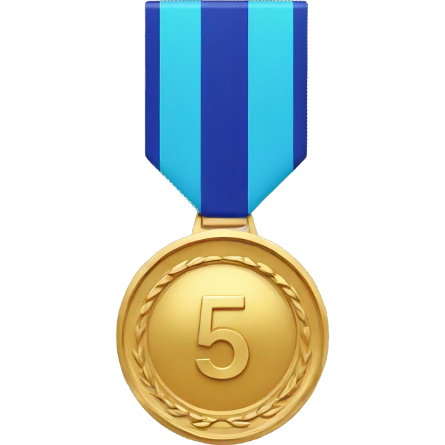 5th place medal emoji