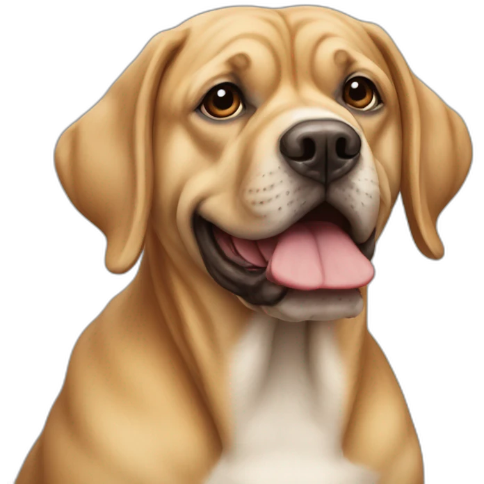 Dogue allemand nor emoji