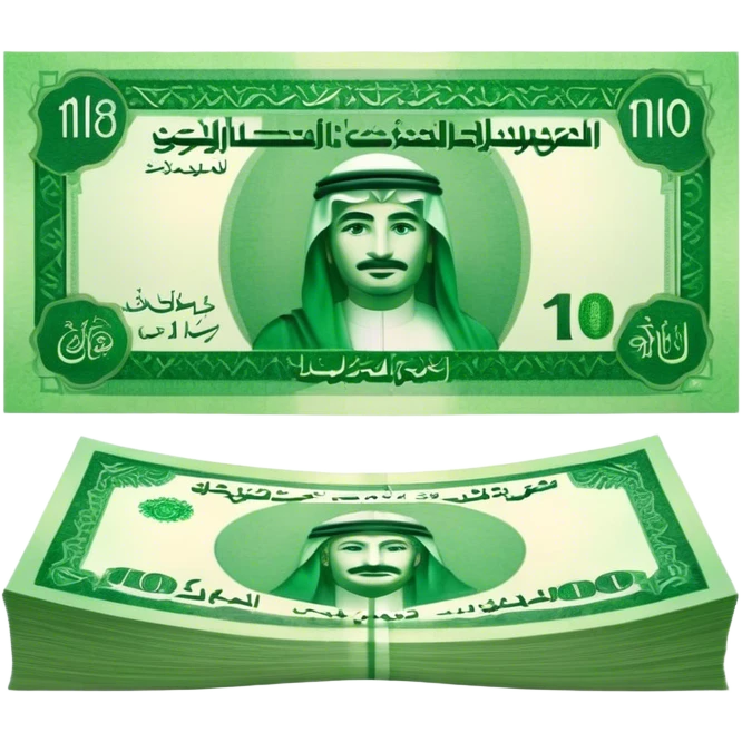 His work is the Saudi riyal emoji