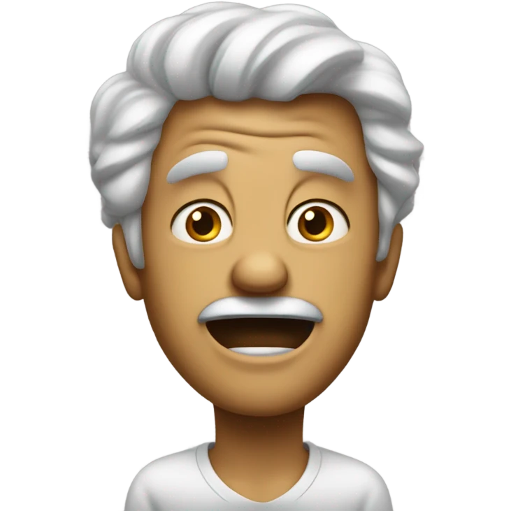 funny male meme portrait emoji