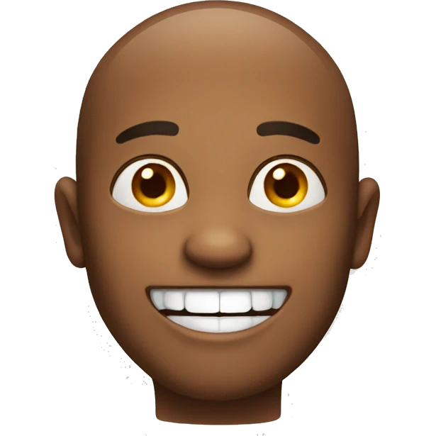 Smiling emoji without teeth emoji