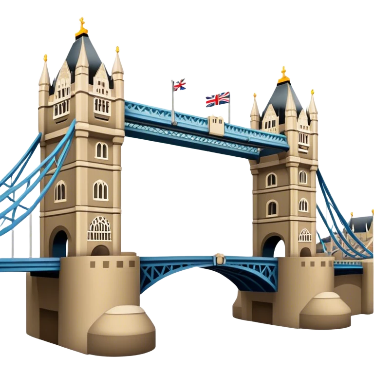 London bridge with no sky emoji